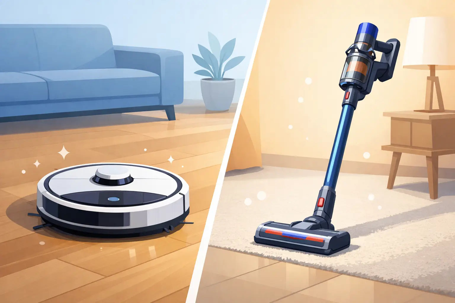 Robot Vacuum vs Cordless Vacuum: Which Fits?