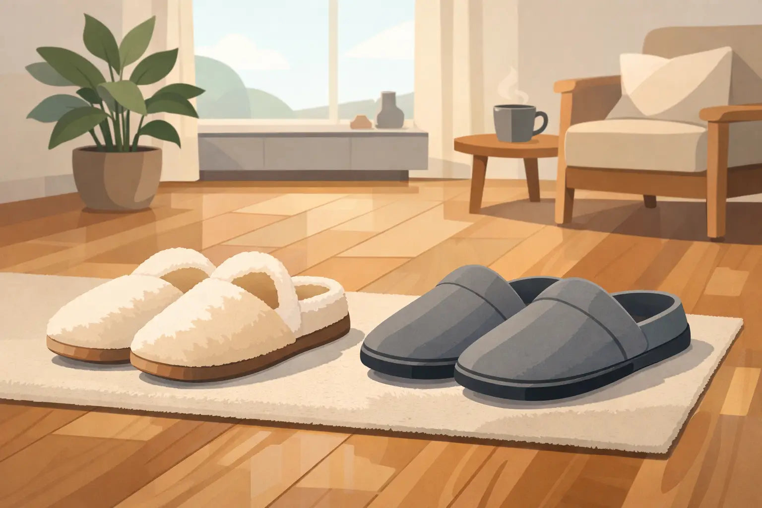 Best Slippers for Hardwood Floors at Home