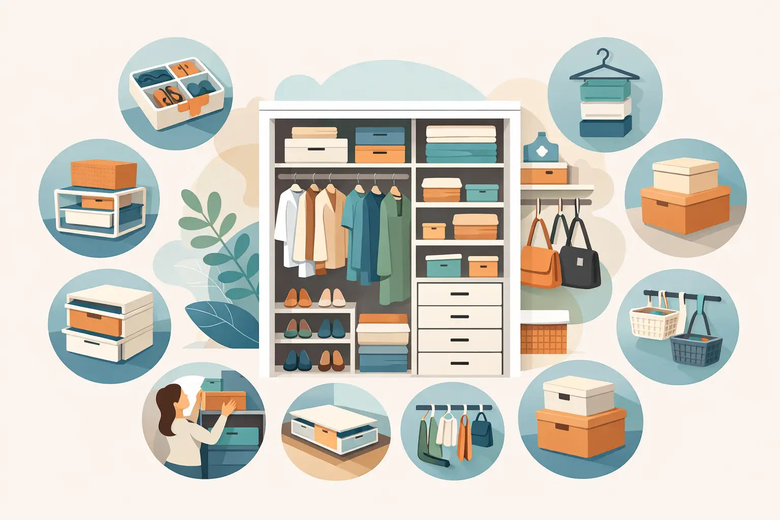 9 Smart Storage Solutions for Small Closets