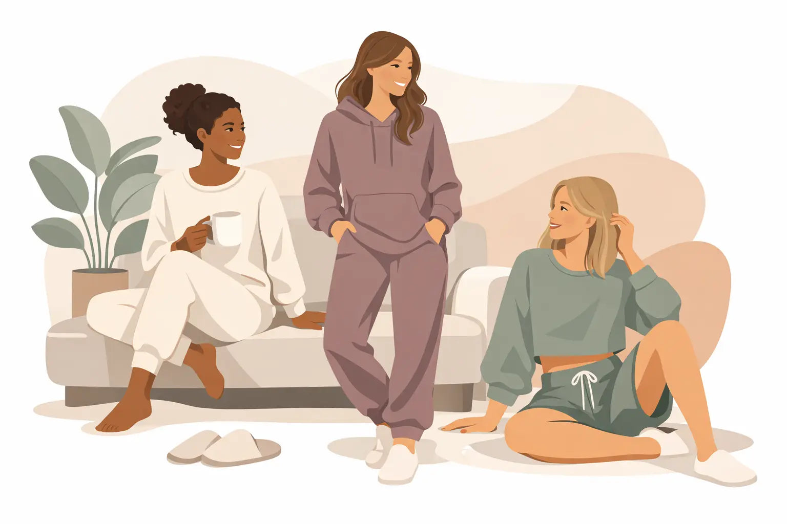 Matching Lounge Sets Women Actually Wear