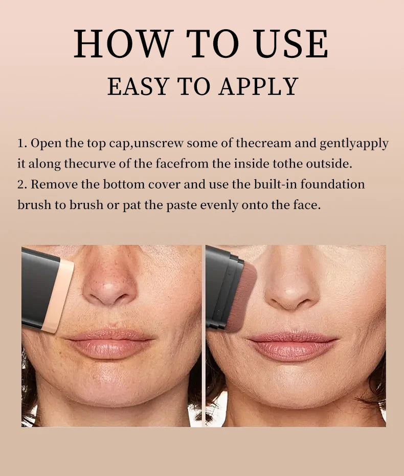 Two In One Concealer Foundation Stick