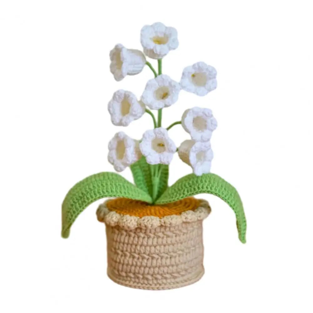 24cm Handmade Potted Plant Table Lamp