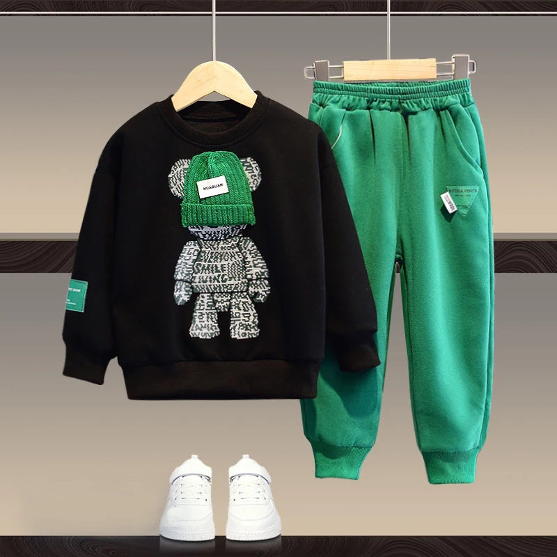 2Pcs Outfits Kids Teenage Costume Suit