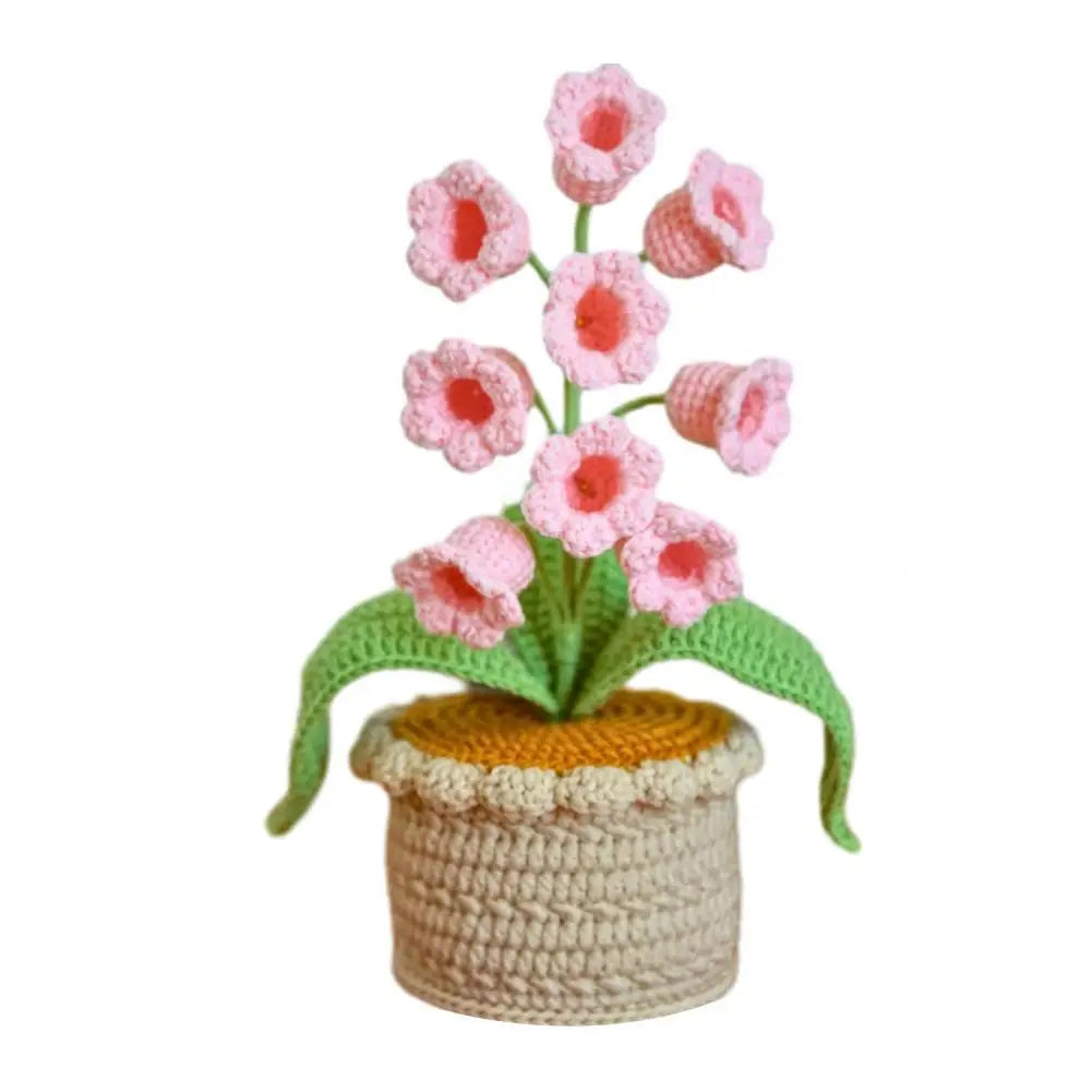 24cm Handmade Potted Plant Table Lamp