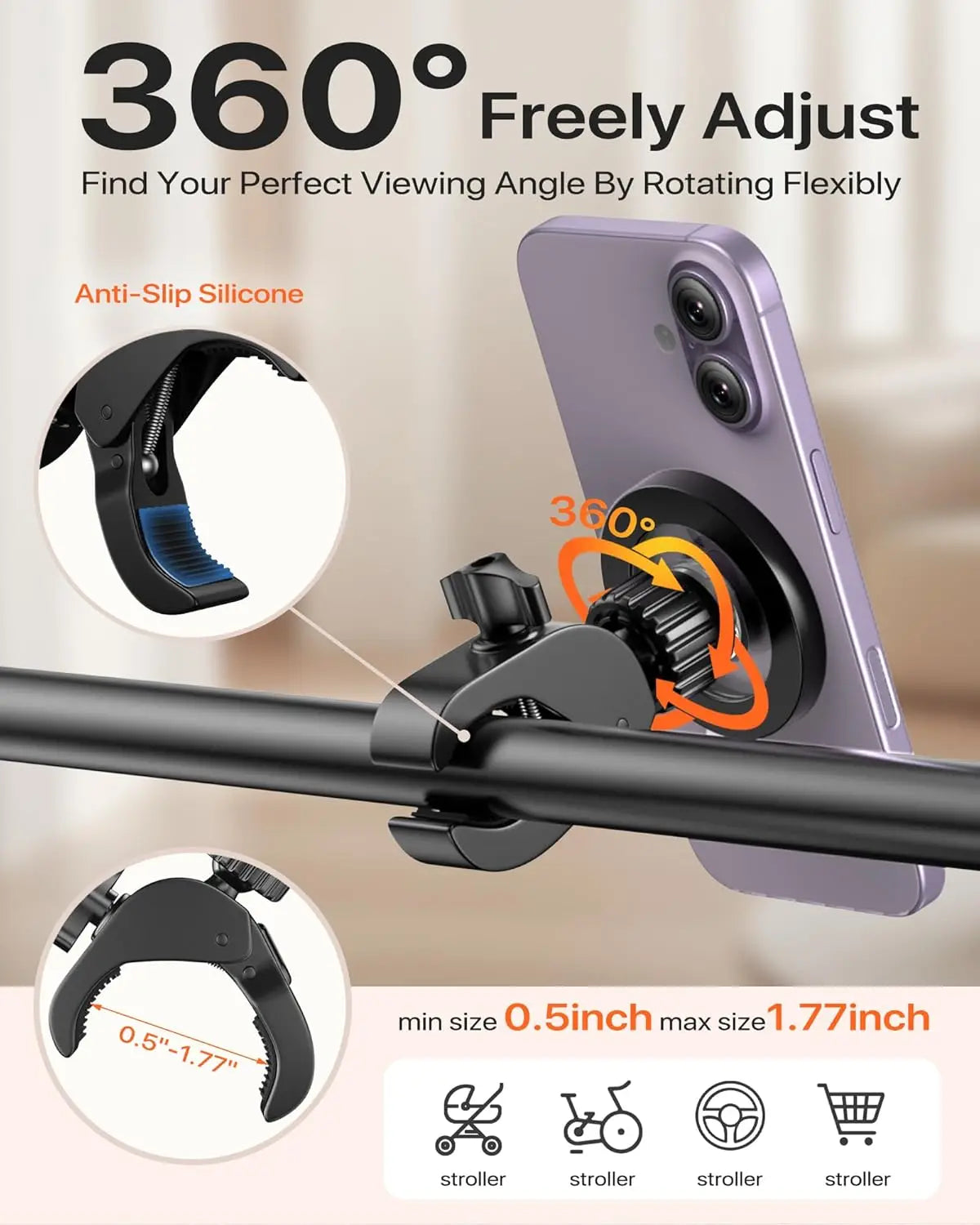 Magnetic Phone Holder Bike