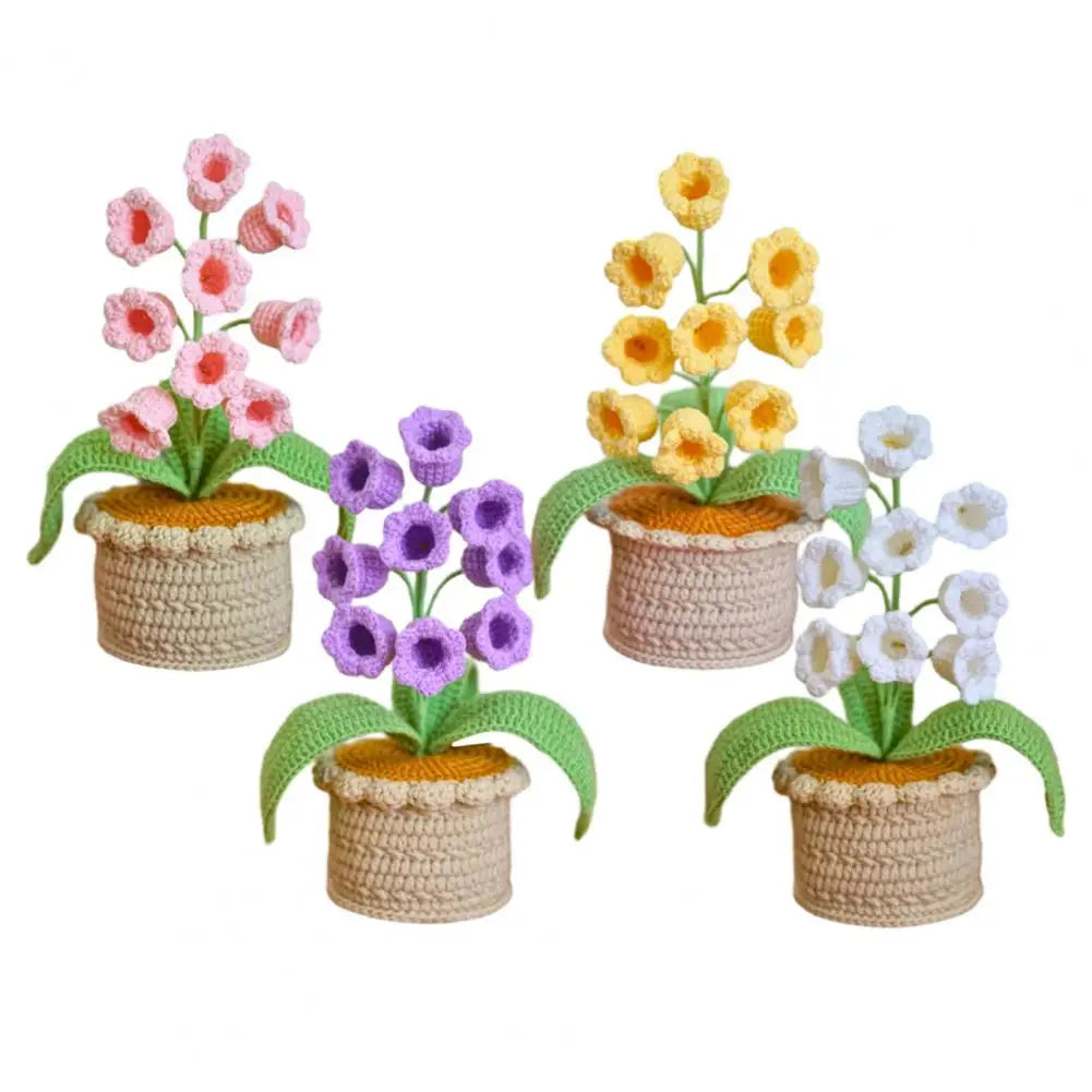 24cm Handmade Potted Plant Table Lamp