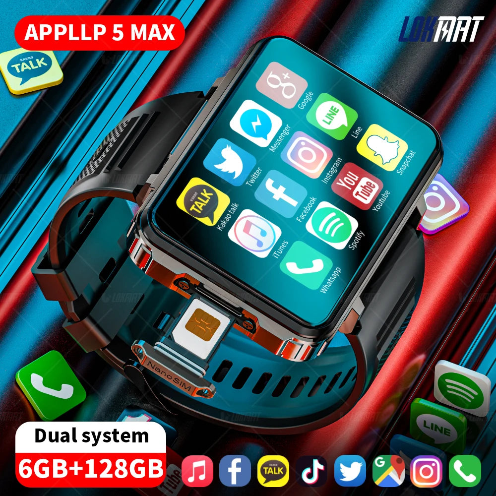 Smartwatches Dual Camera with Flashlight Gaming Watch