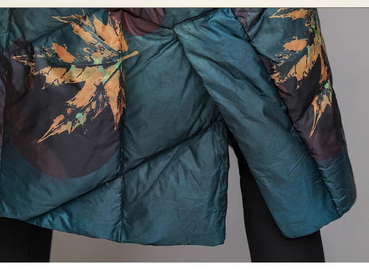 Ultra Light Down X-long Coat Winter Women