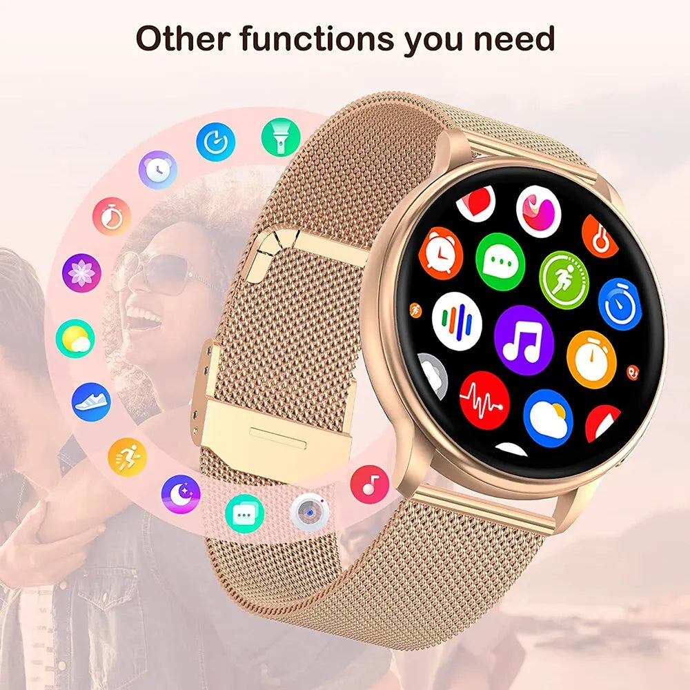 Smart Watch Women Fitness Tracker Heart Rate