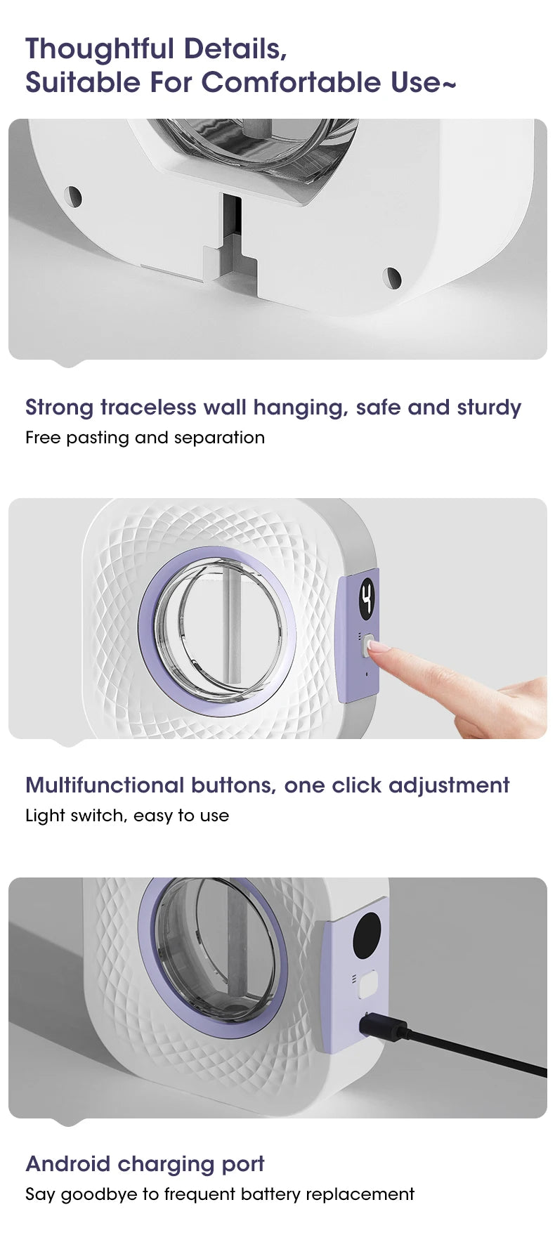 Smart Air Purifier with Display