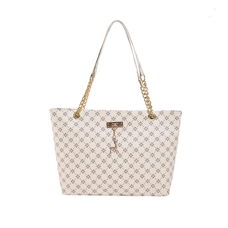 Soft Leather Large Capacity Tote Women Bag