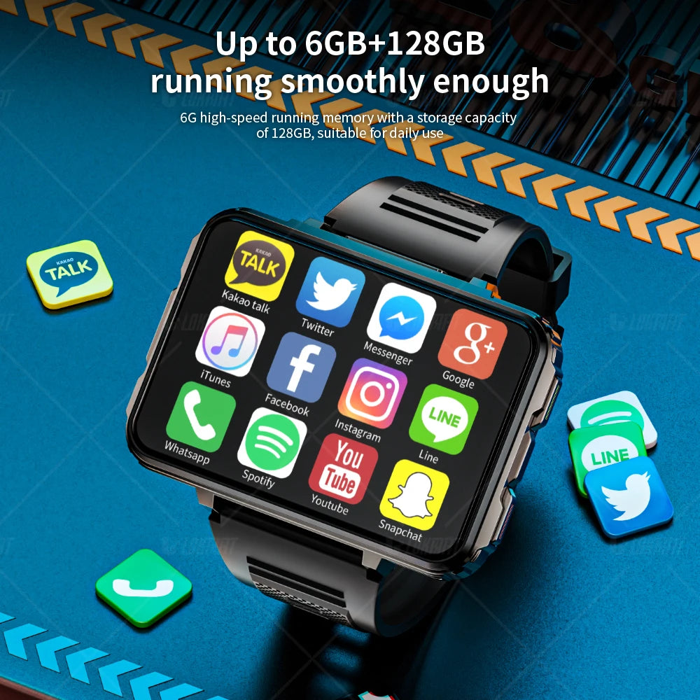 Smartwatches Dual Camera with Flashlight Gaming Watch