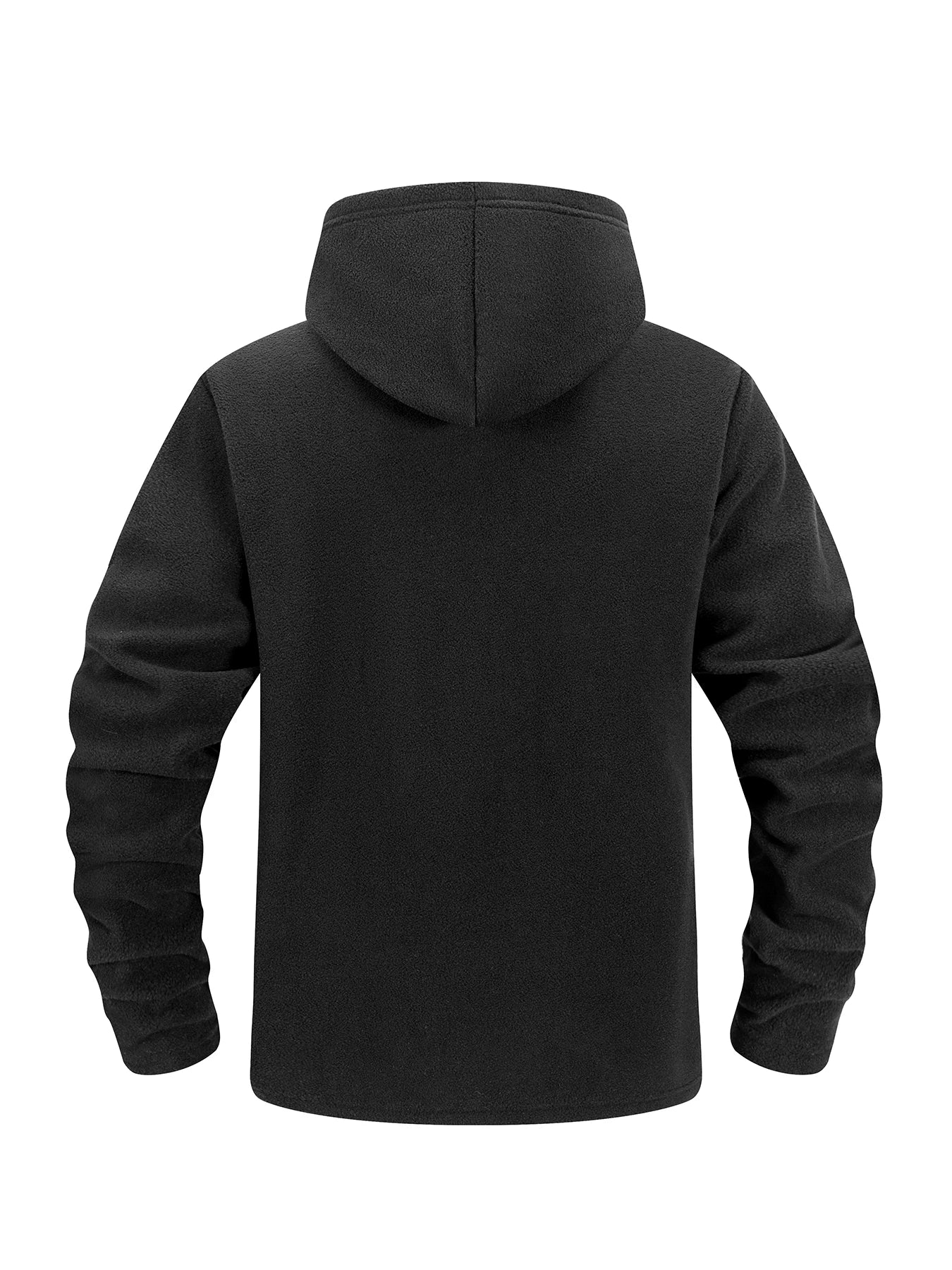 Men's Hiking Tactical Fleece Full Zip Hooded