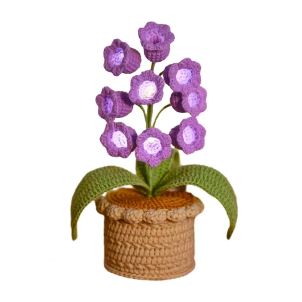 24cm Handmade Potted Plant Table Lamp