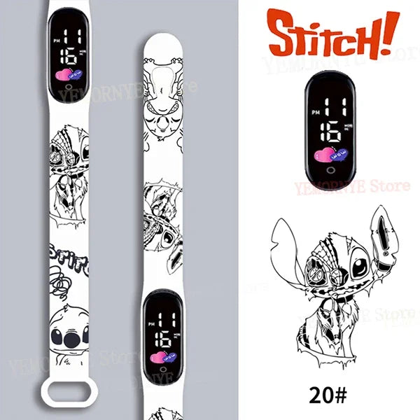 Anime Figures LED Luminous Watch Waterproof