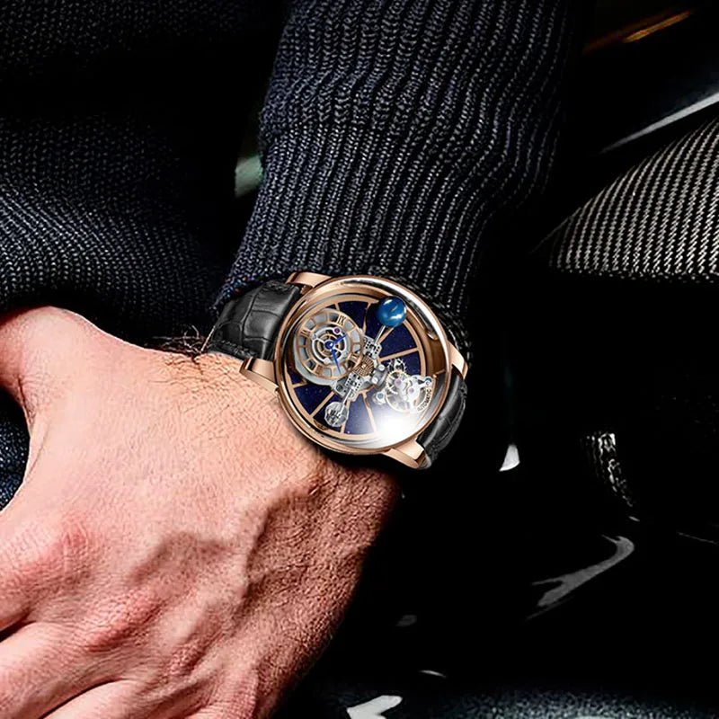 Waterproof Leather Watch for Men