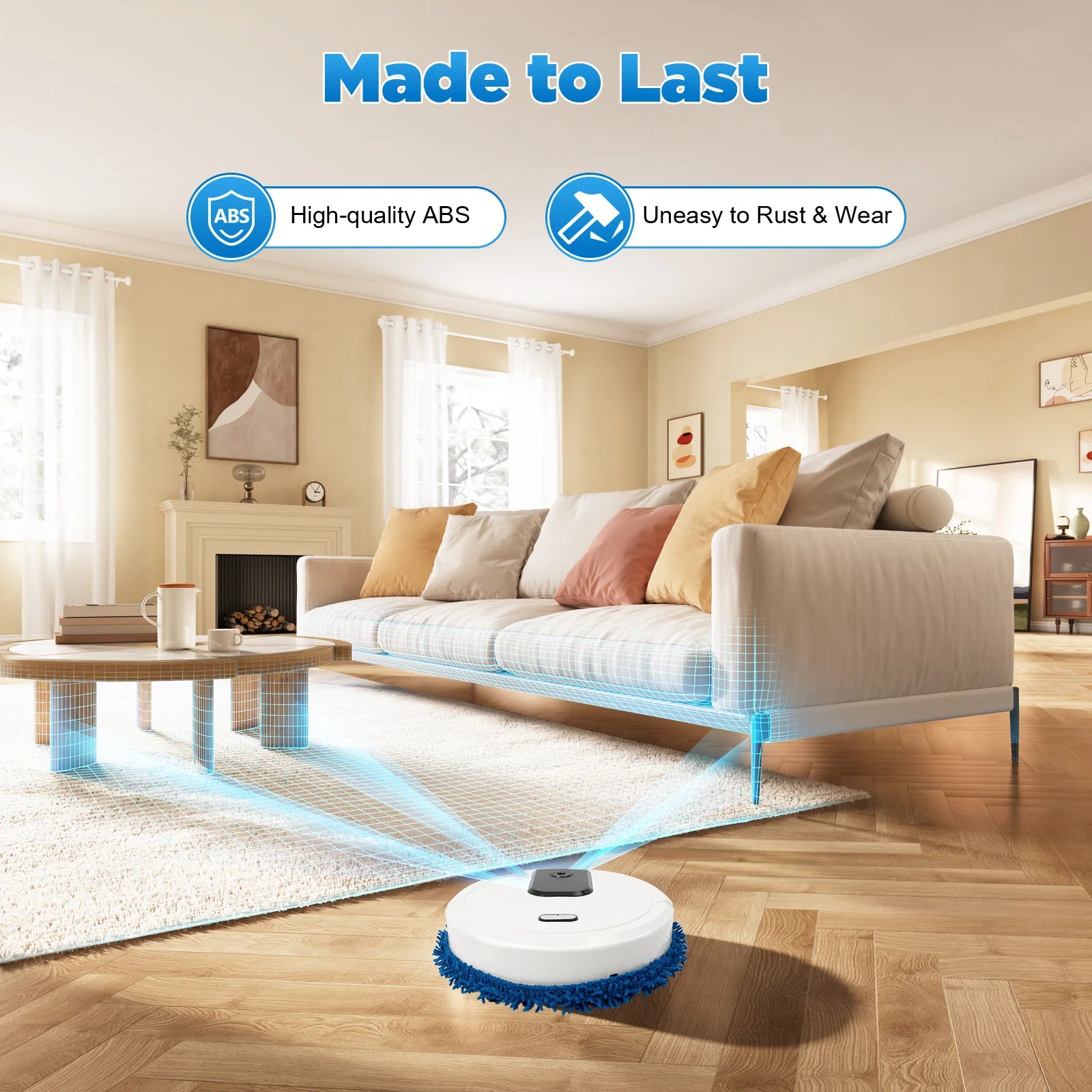 Automatic Wiping Sweeping Robot