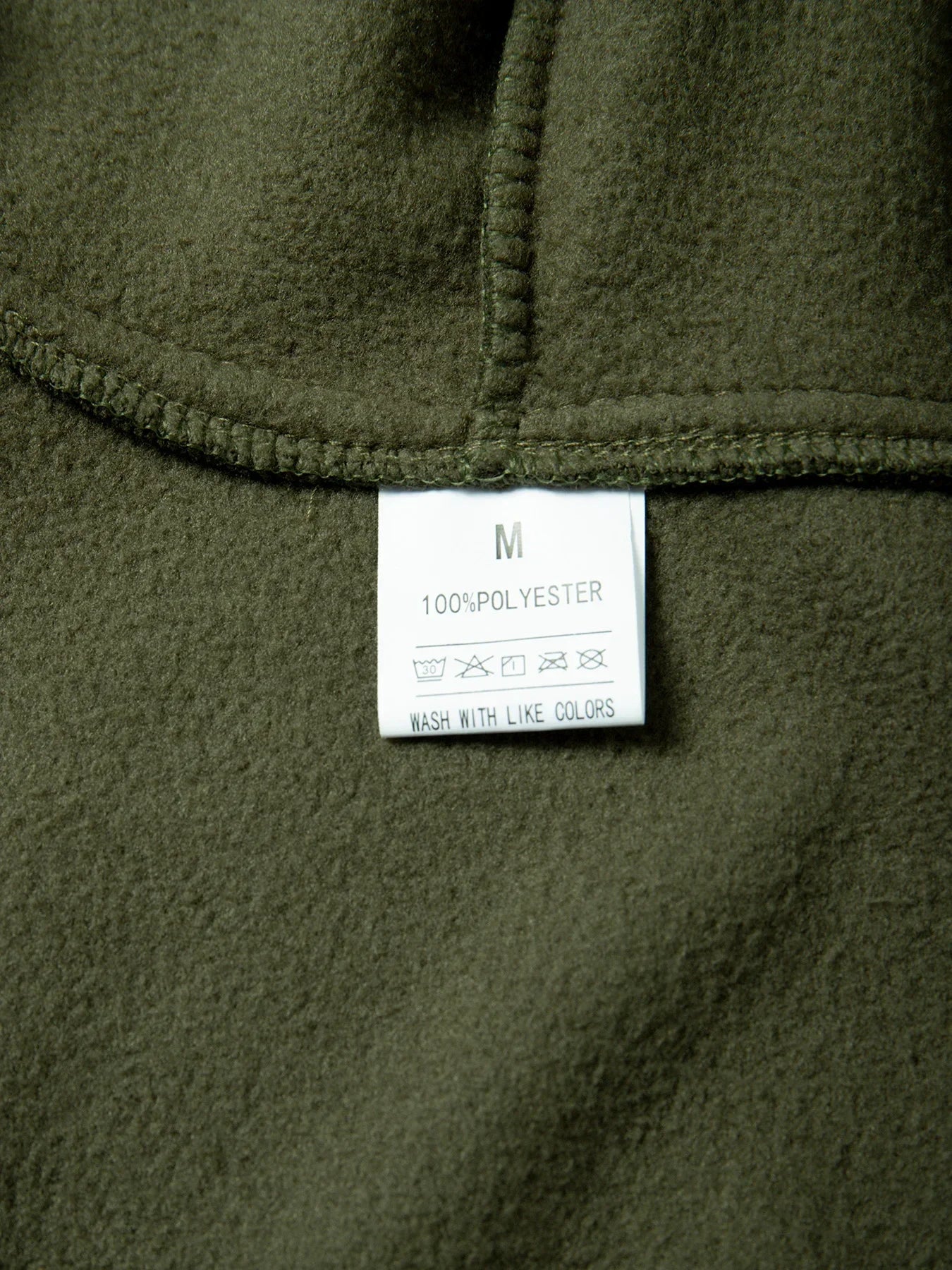 Men's Hiking Tactical Fleece Full Zip Hooded