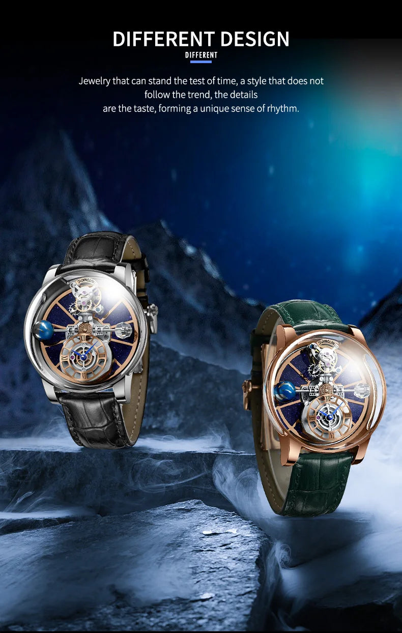 Waterproof Leather Watch for Men