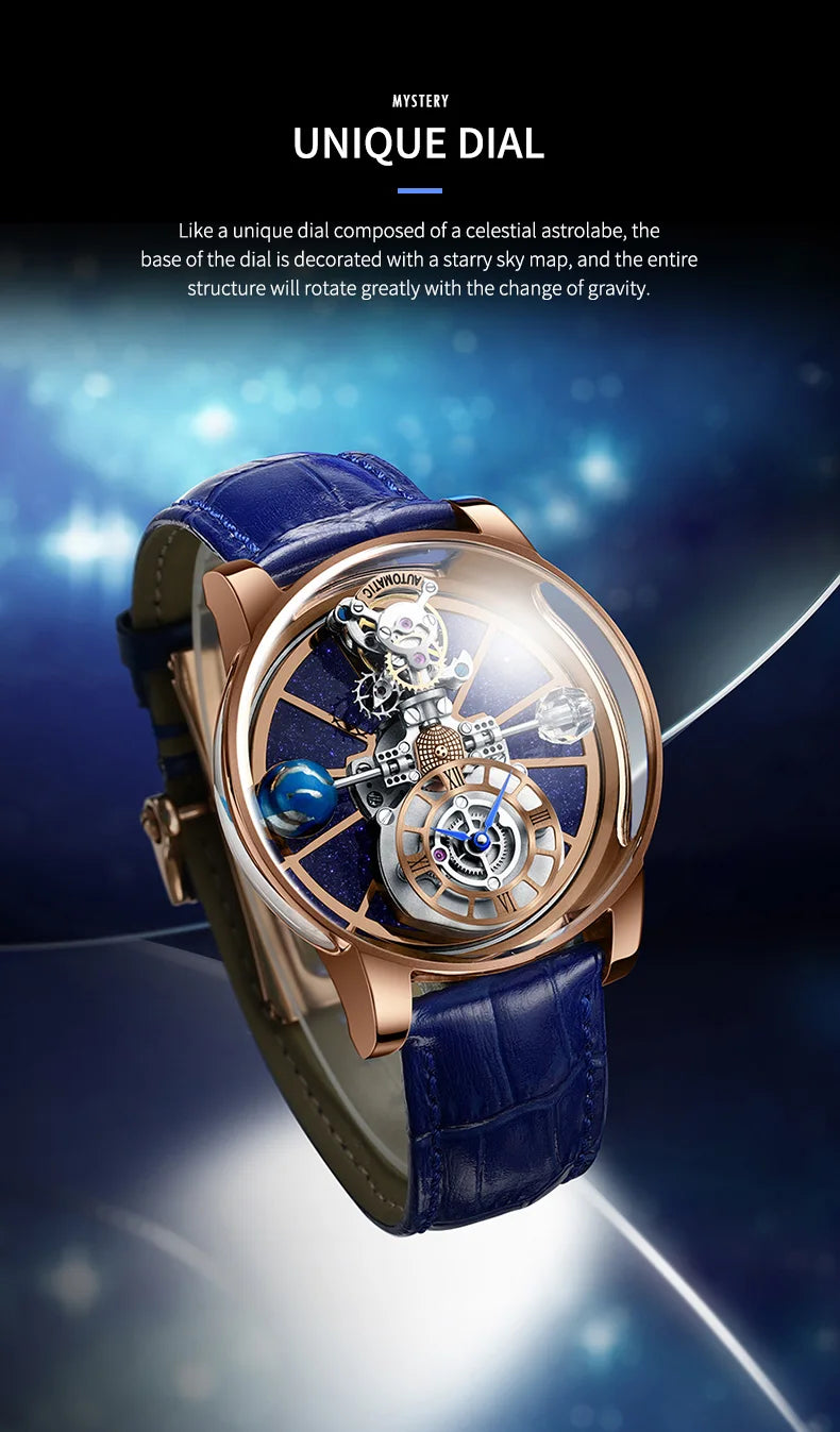 Waterproof Leather Watch for Men