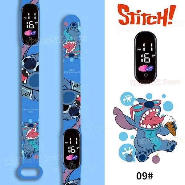 Anime Figures LED Luminous Watch Waterproof