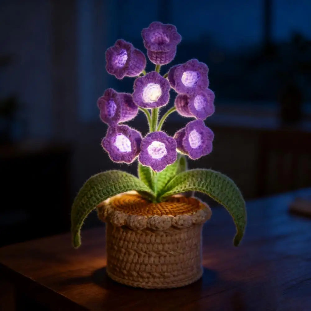 24cm Handmade Potted Plant Table Lamp