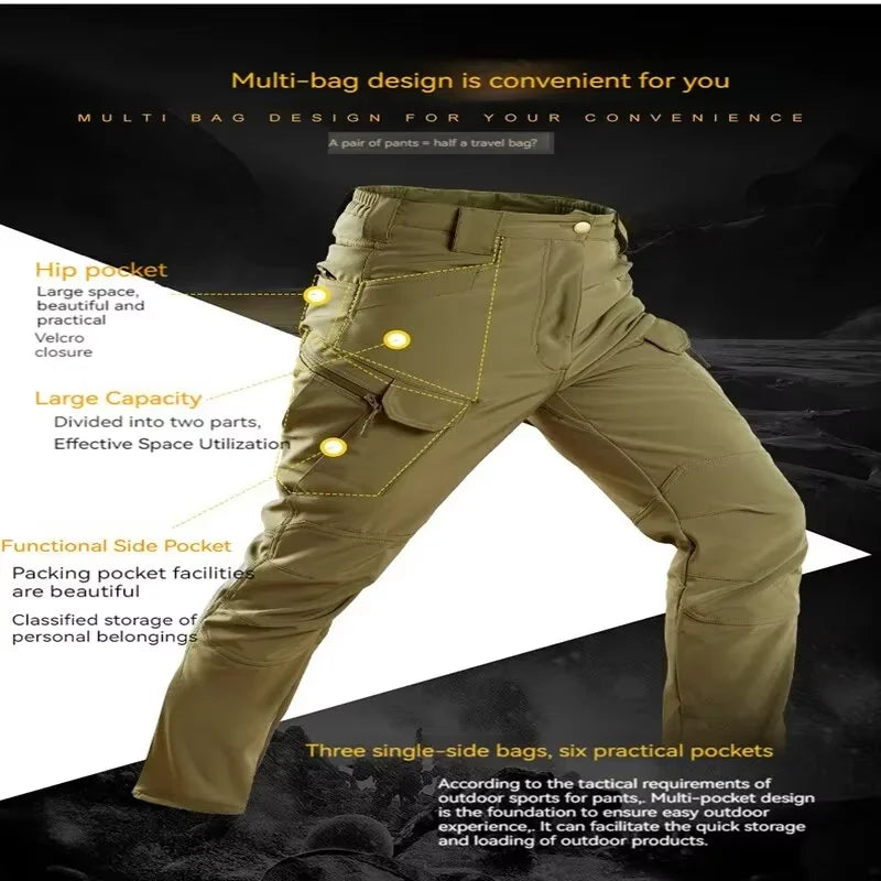 Men's Spring Autumn Tactical Pants