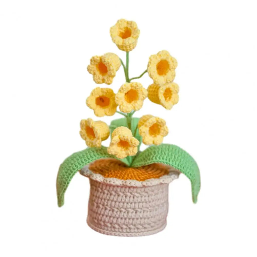 24cm Handmade Potted Plant Table Lamp