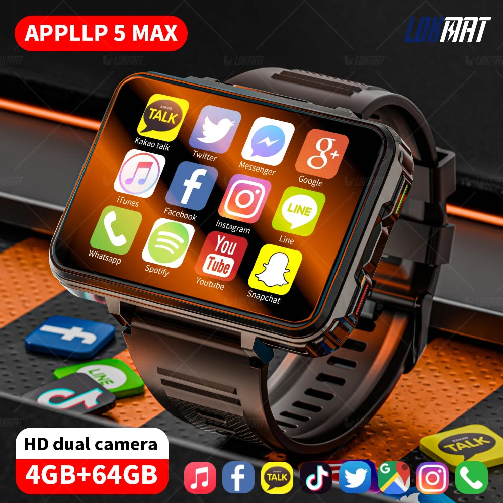 Smartwatches Dual Camera with Flashlight Gaming Watch
