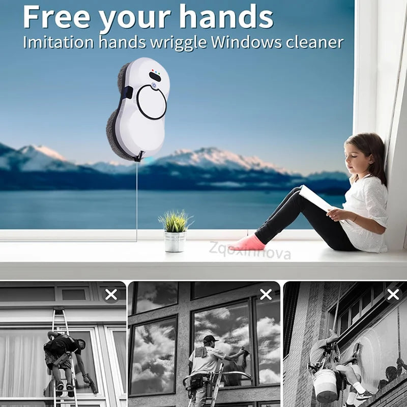 Robot for Washing Windows Vacuum Cleaner