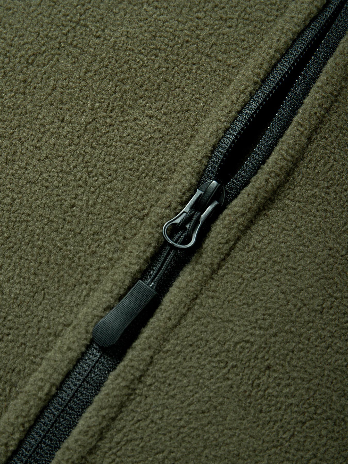 Men's Hiking Tactical Fleece Full Zip Hooded