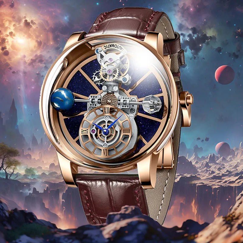Waterproof Leather Watch for Men