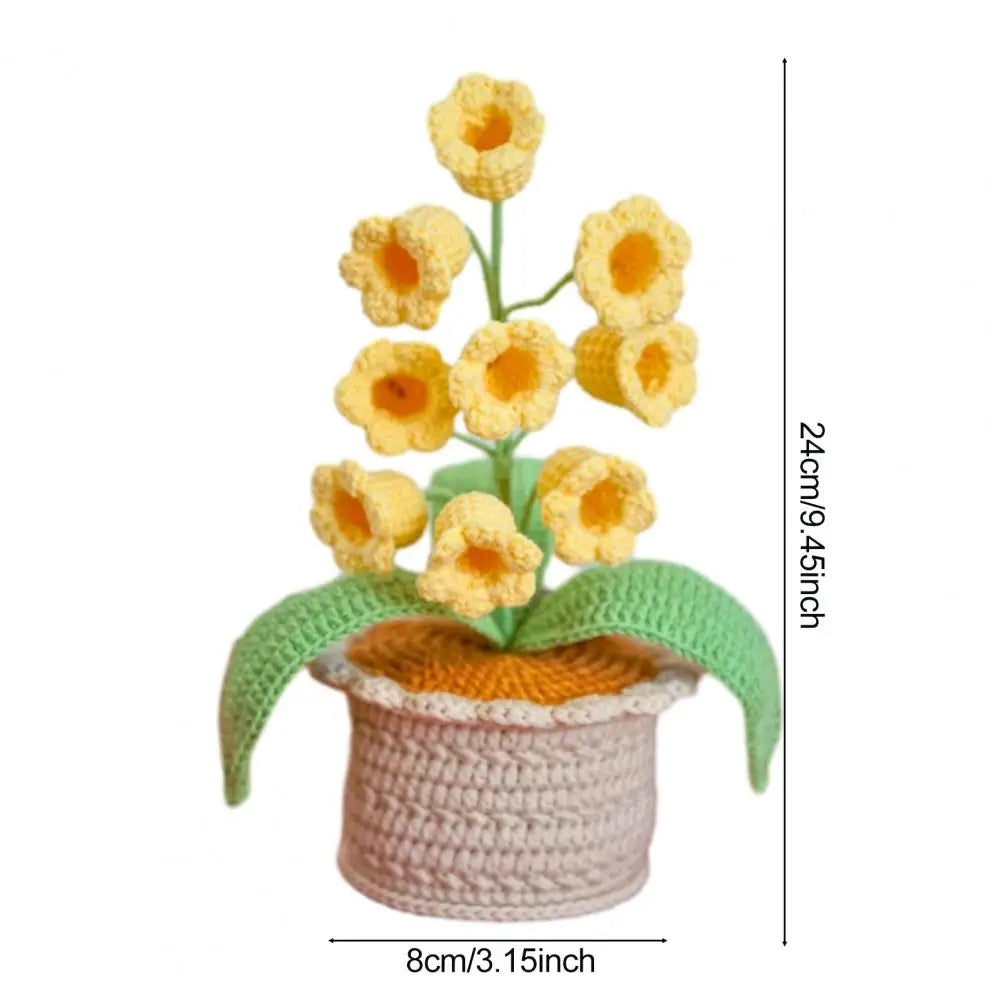 24cm Handmade Potted Plant Table Lamp