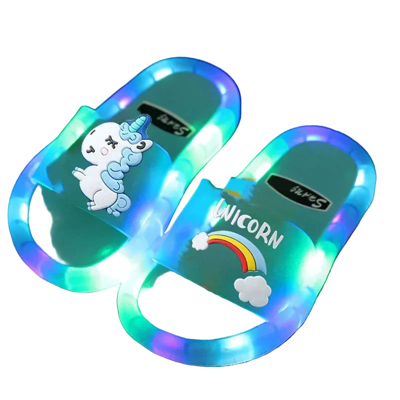 Lighted Fashion Cute Kids Slippers