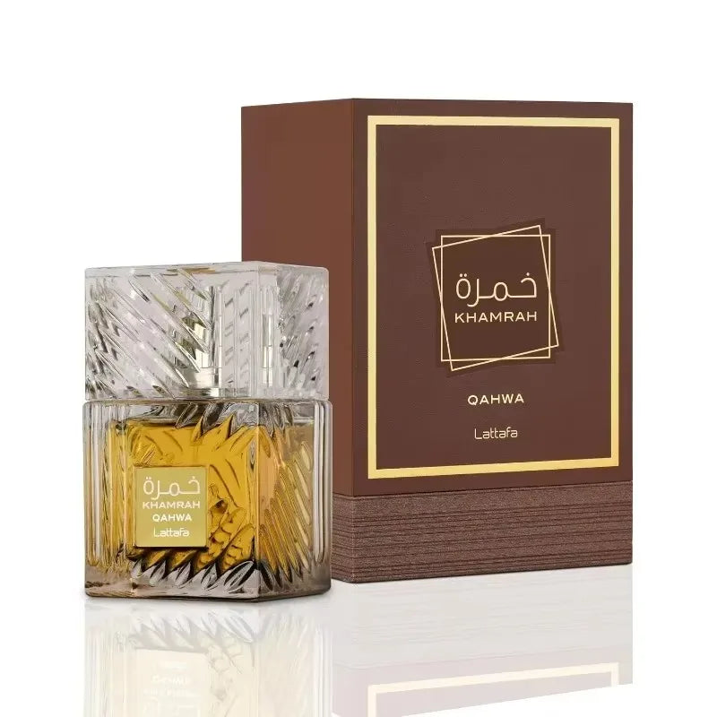 Lattafa Khamrah Qahwa Eau de Parfum Spray Unisex 100ml Original