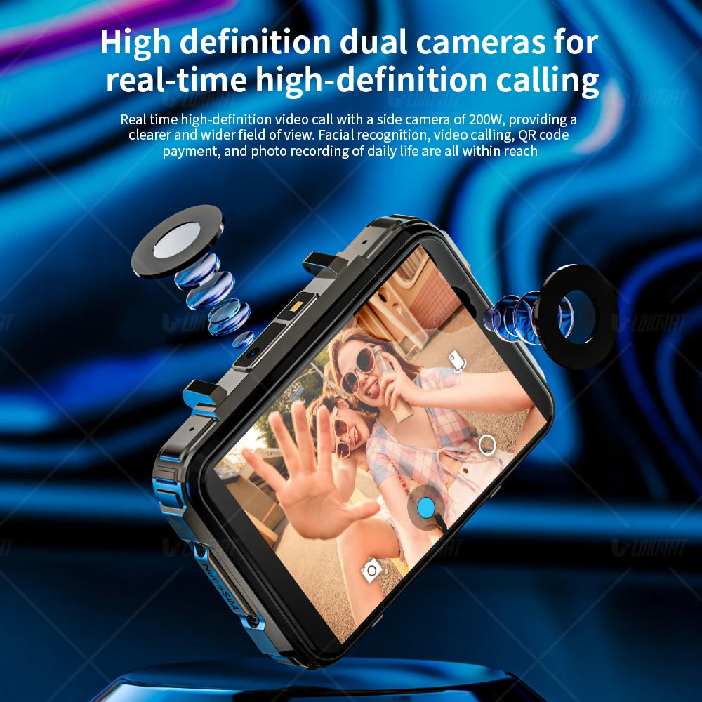 Smartwatches Dual Camera with Flashlight Gaming Watch