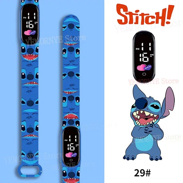 Anime Figures LED Luminous Watch Waterproof