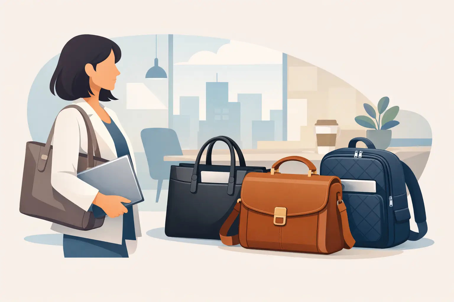 Women Work Bags That Fit Laptops Well