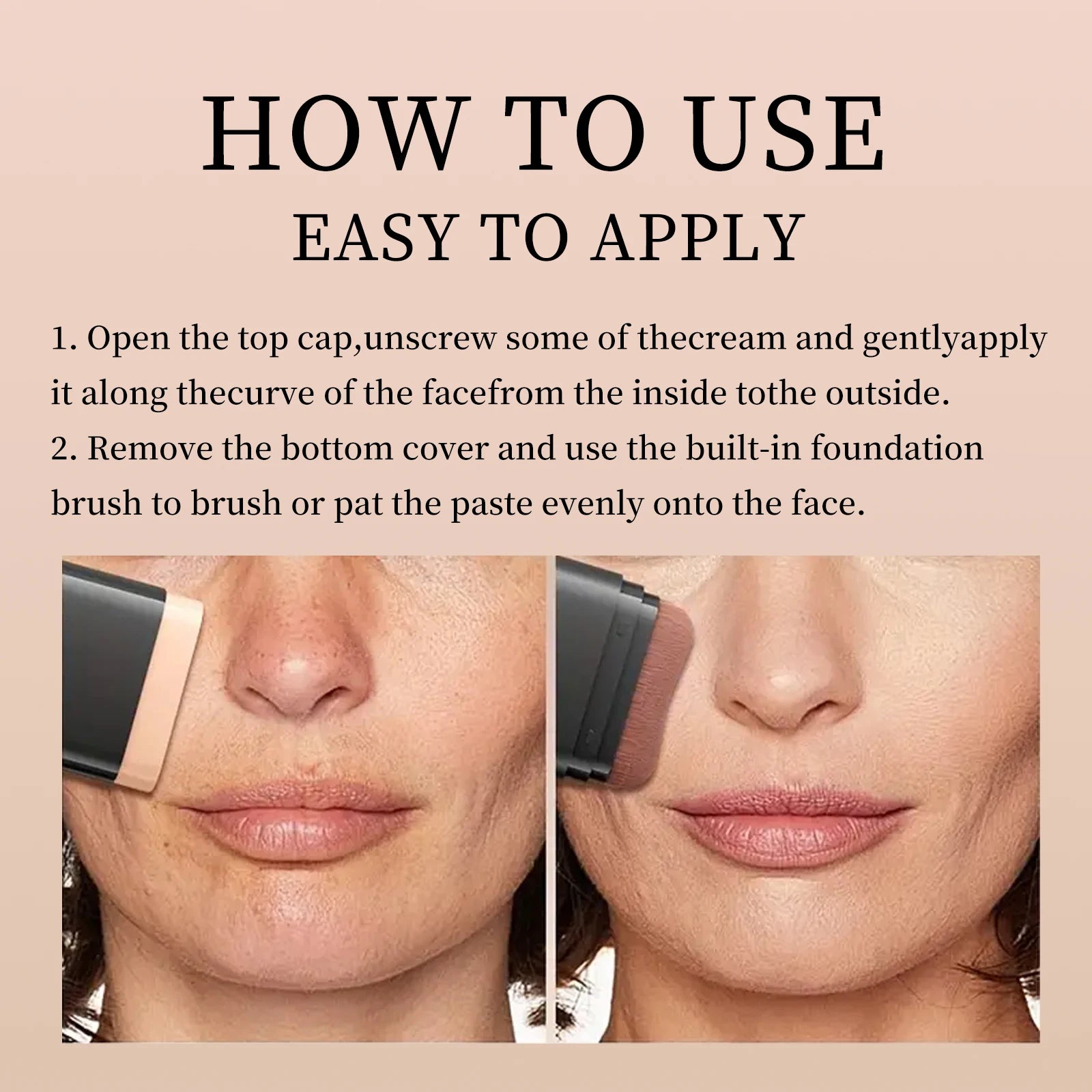 Two In One Concealer Foundation Stick