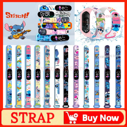 Anime Figures LED Luminous Watch Waterproof
