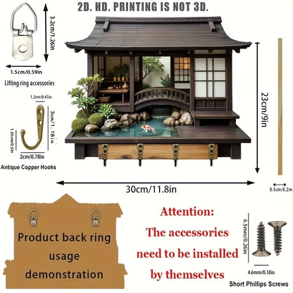 Multi-Functional Home Key Holder