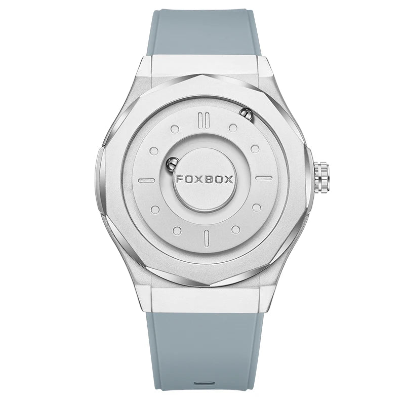 Outdoor Sports Waterproof Scrolling Pointer Magnetic Force Watch Men
