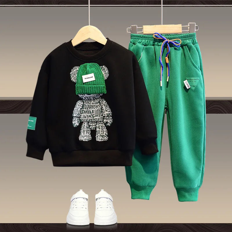 2Pcs Outfits Kids Teenage Costume Suit