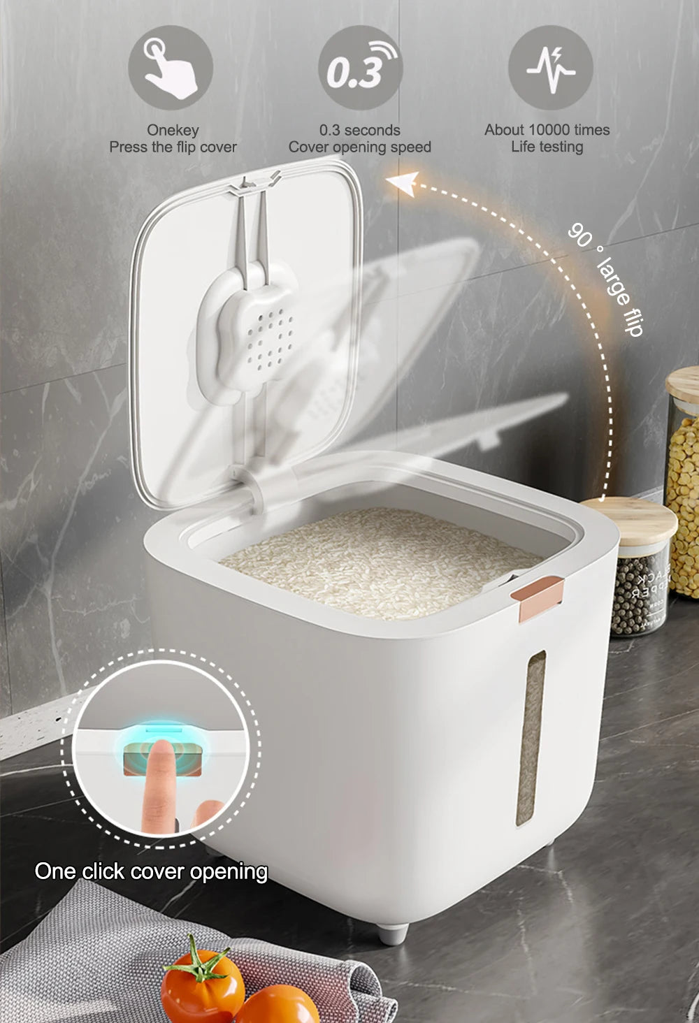 Insect Proof Moisture Proof  Jar Container