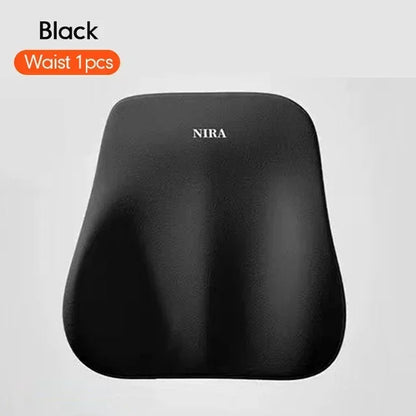 Comfortable Memory Foam Car Seat Cushion with Lumbar Support and Neck Pillow