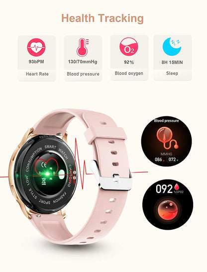 Smart Watch Women Fitness Tracker Heart Rate