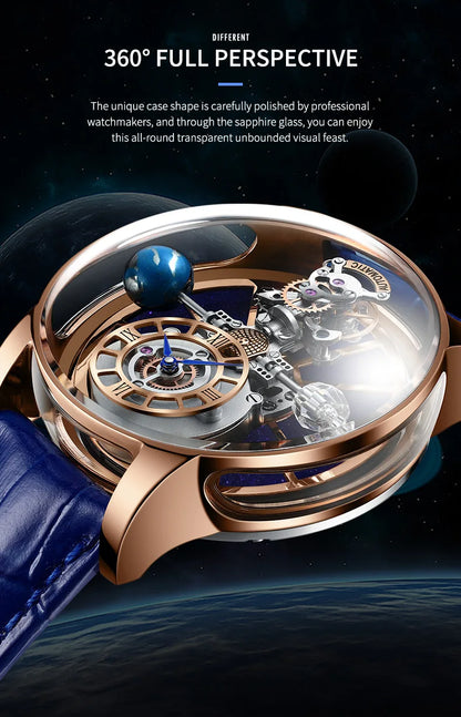 Waterproof Leather Watch for Men