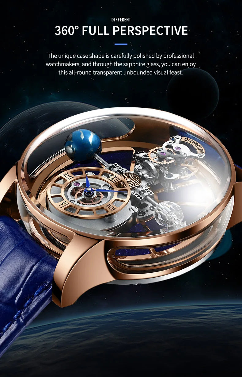 Waterproof Leather Watch for Men