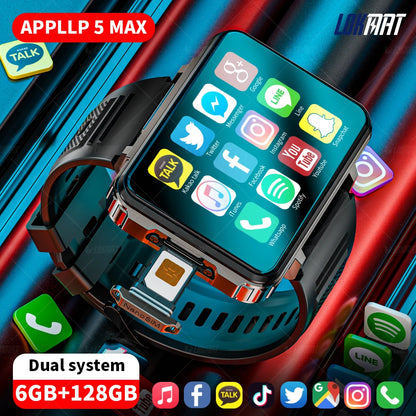 Smartwatches Dual Camera with Flashlight Gaming Watch