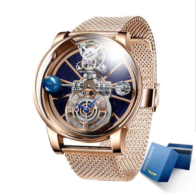 Waterproof Leather Watch for Men